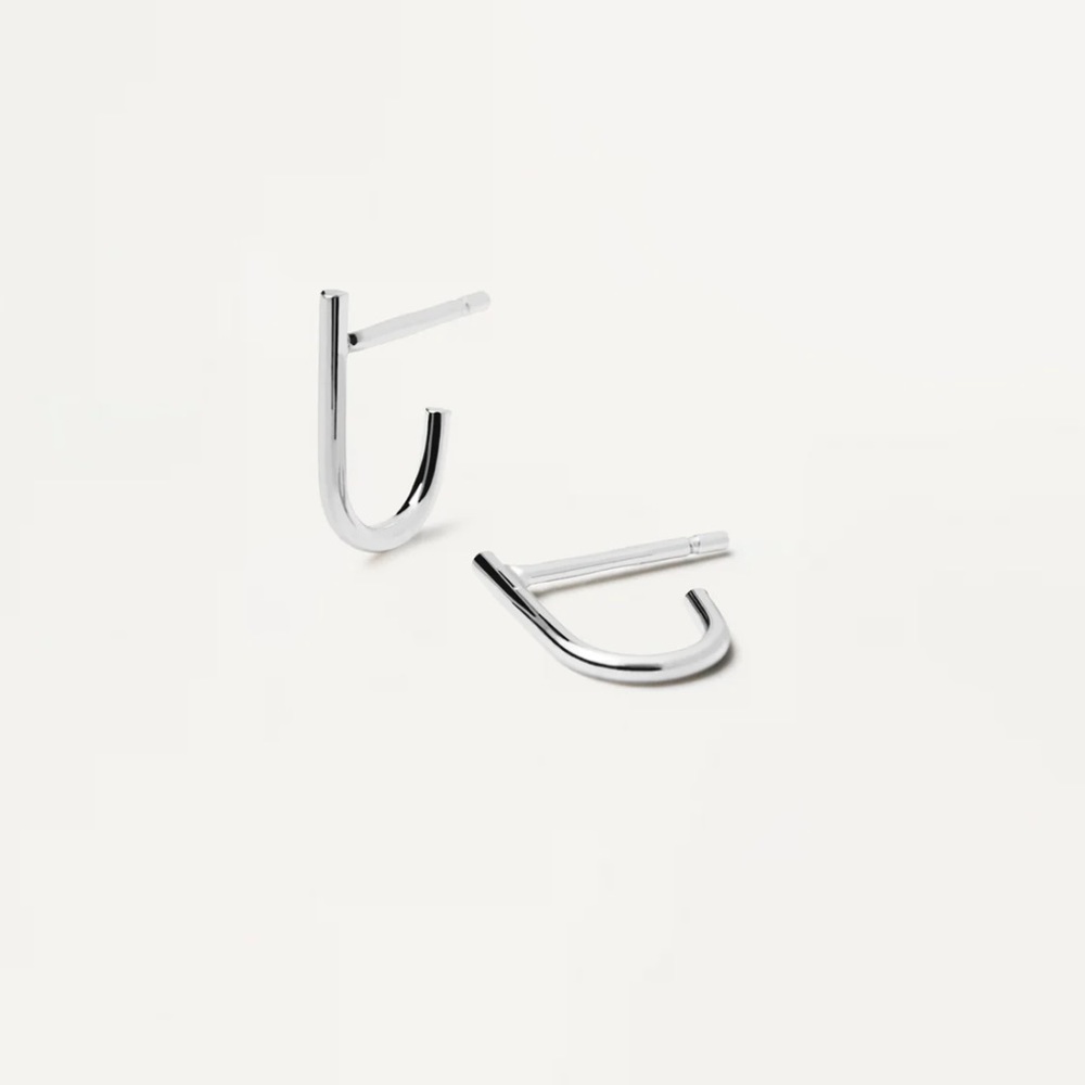 PDPAOLA Light Bird Silver Earrings
